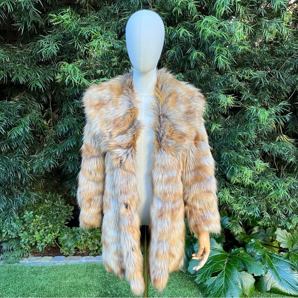 ASOS Faux Fur Coat - Picture 6 of 15